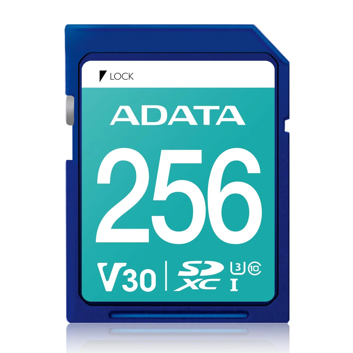 ADATA ADATA Premier Pro 256GB SDXC UHS-I U3 V30 memory card — product photo
