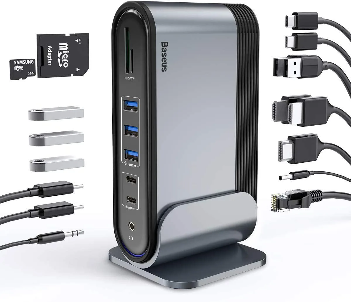 Mickey Technology Mickey Technology USB-C 17-in-1 Triple Display Docking Station — product photo