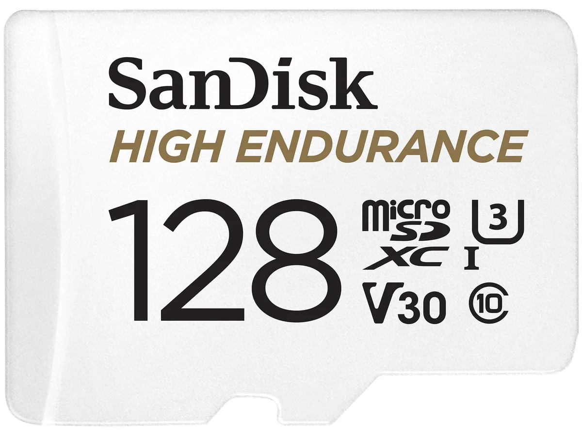 SanDisk SanDisk High Endurance microSDXC 128GB SDSQQNR-128G-GN6IA memory card — product photo