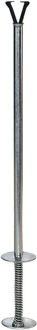 Mag-Mate 708 rigid two-jaw retrieval tool with spring plunger handle and steel shaft