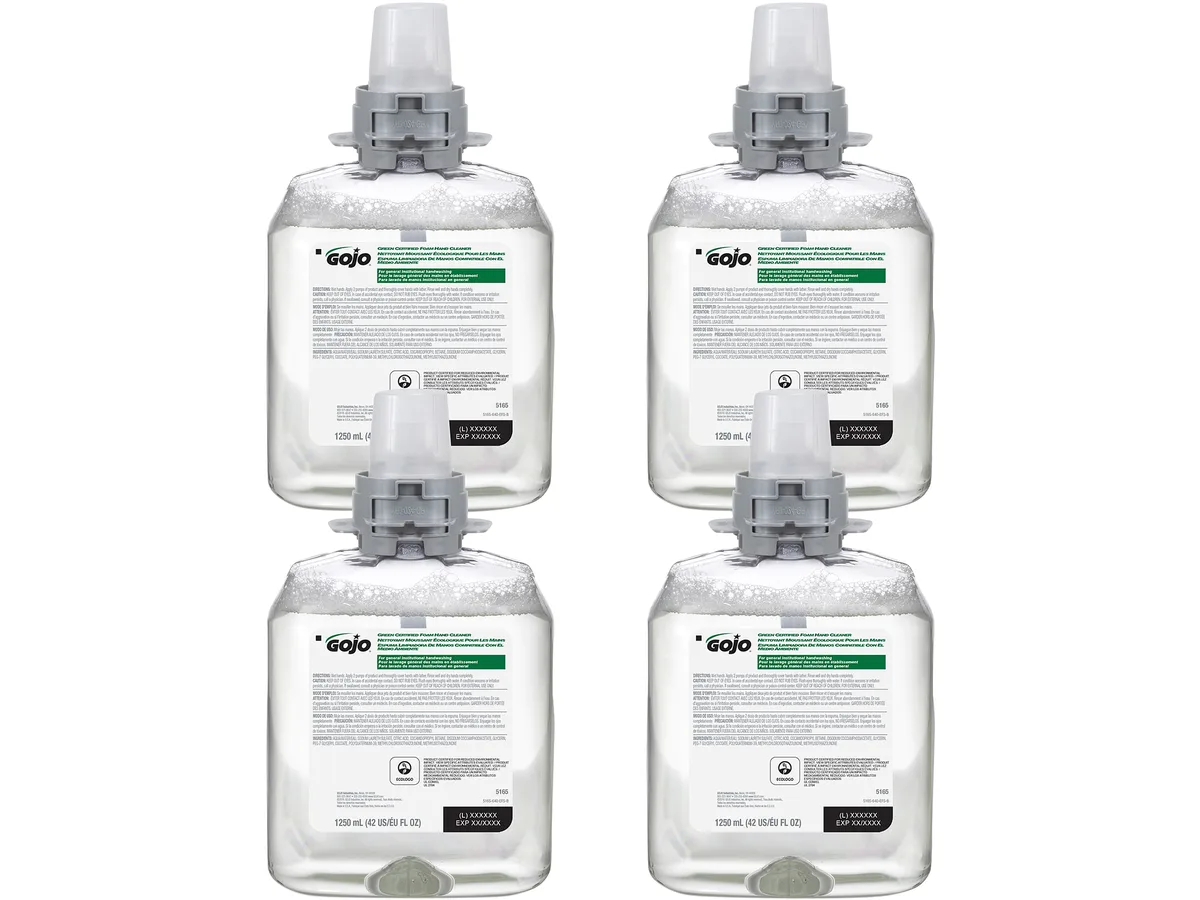 GOJO GOJO 516504CT 1250 mL Foam Hand Cleaner Refill — product photo