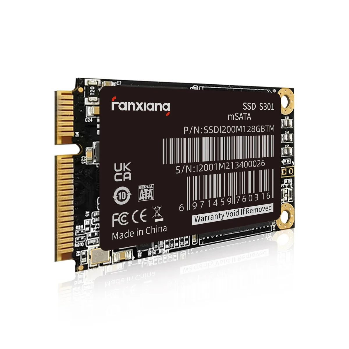 FANXIANG FANXIANG S301 1TB mSATA internal SSD — product photo