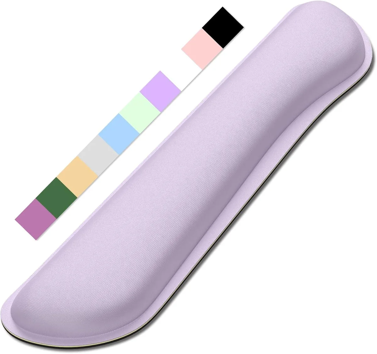 Emerson Emerson Keyboard Wrist Rest Memory Foam 17 x 3.6 Purple — product photo