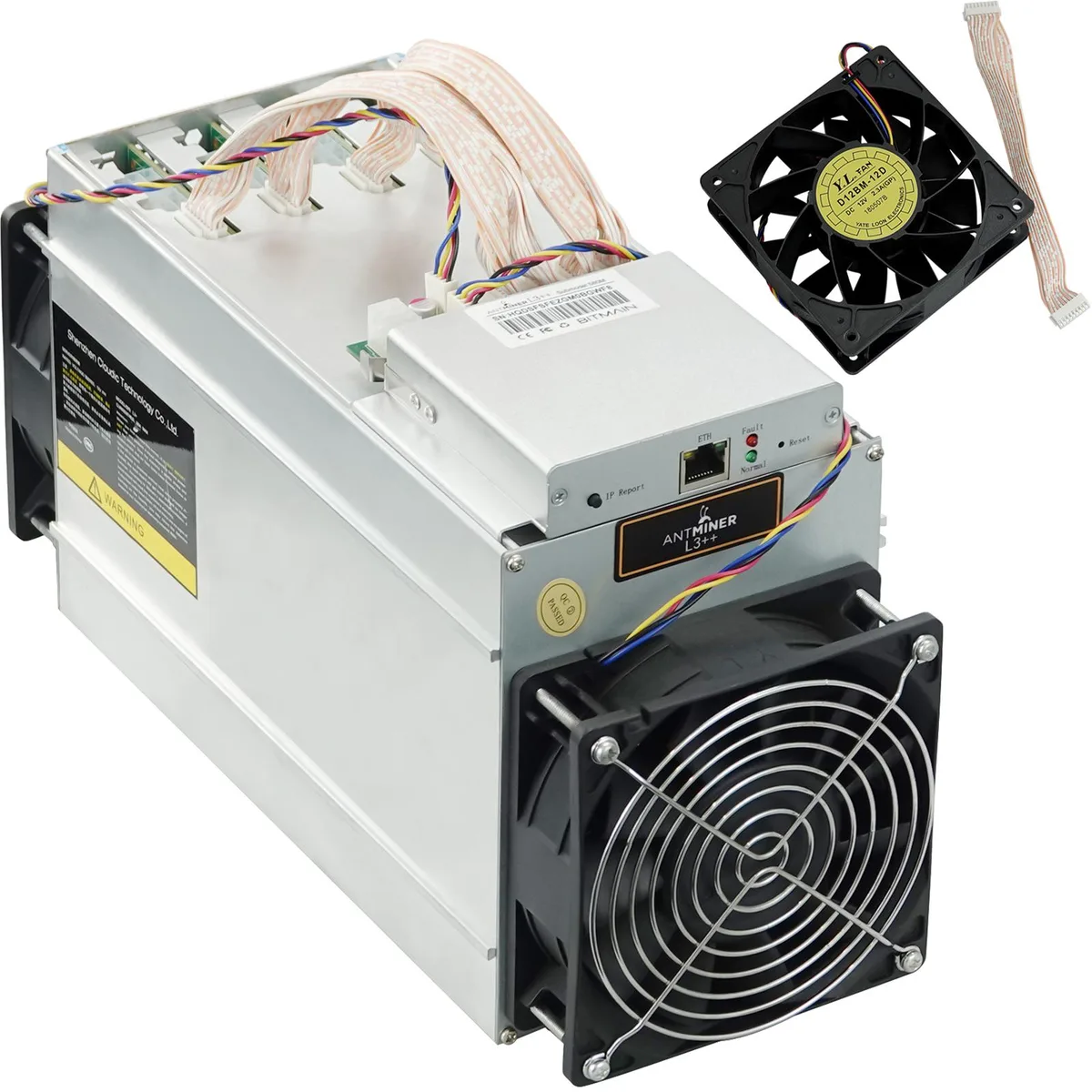 Antminer Antminer L3++ 580MH/s Scrypt ASIC mining hardware — product photo