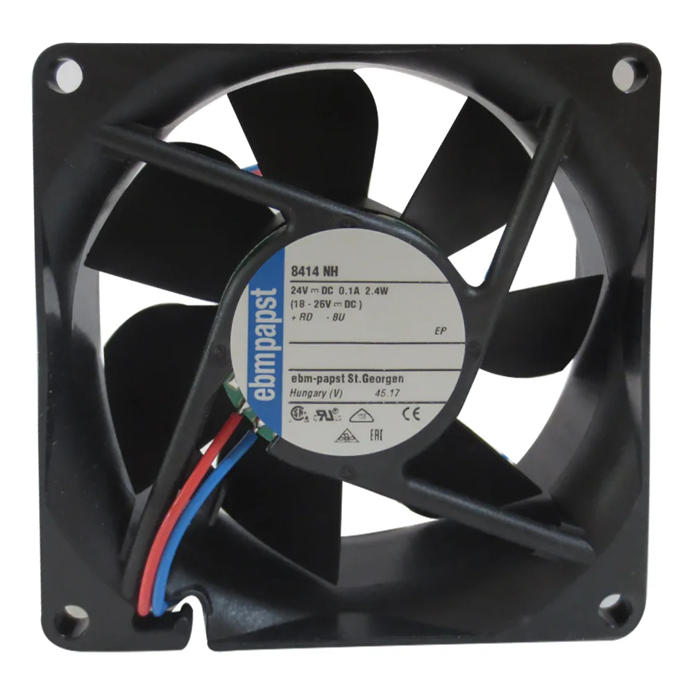 Fans Fans 8414NH 80x80x25mm 24V DC 3600rpm 79m3/h case fan — product photo
