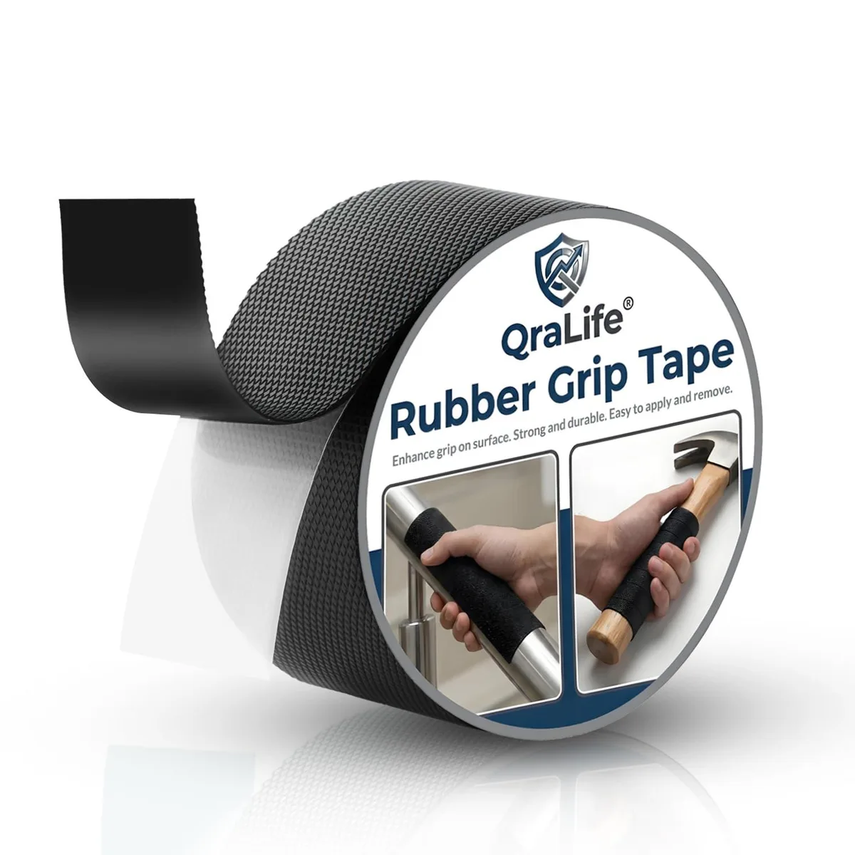  QraLife RGT-5-3 adhesive tape black 10 ft — product photo