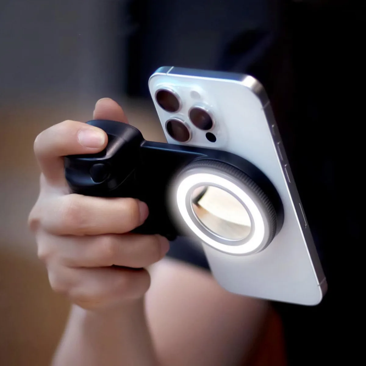  Neewer Magnetic Selfie Ring Light Snap Grip PA-SELFIELIGHT-MAGGRIP — product photo