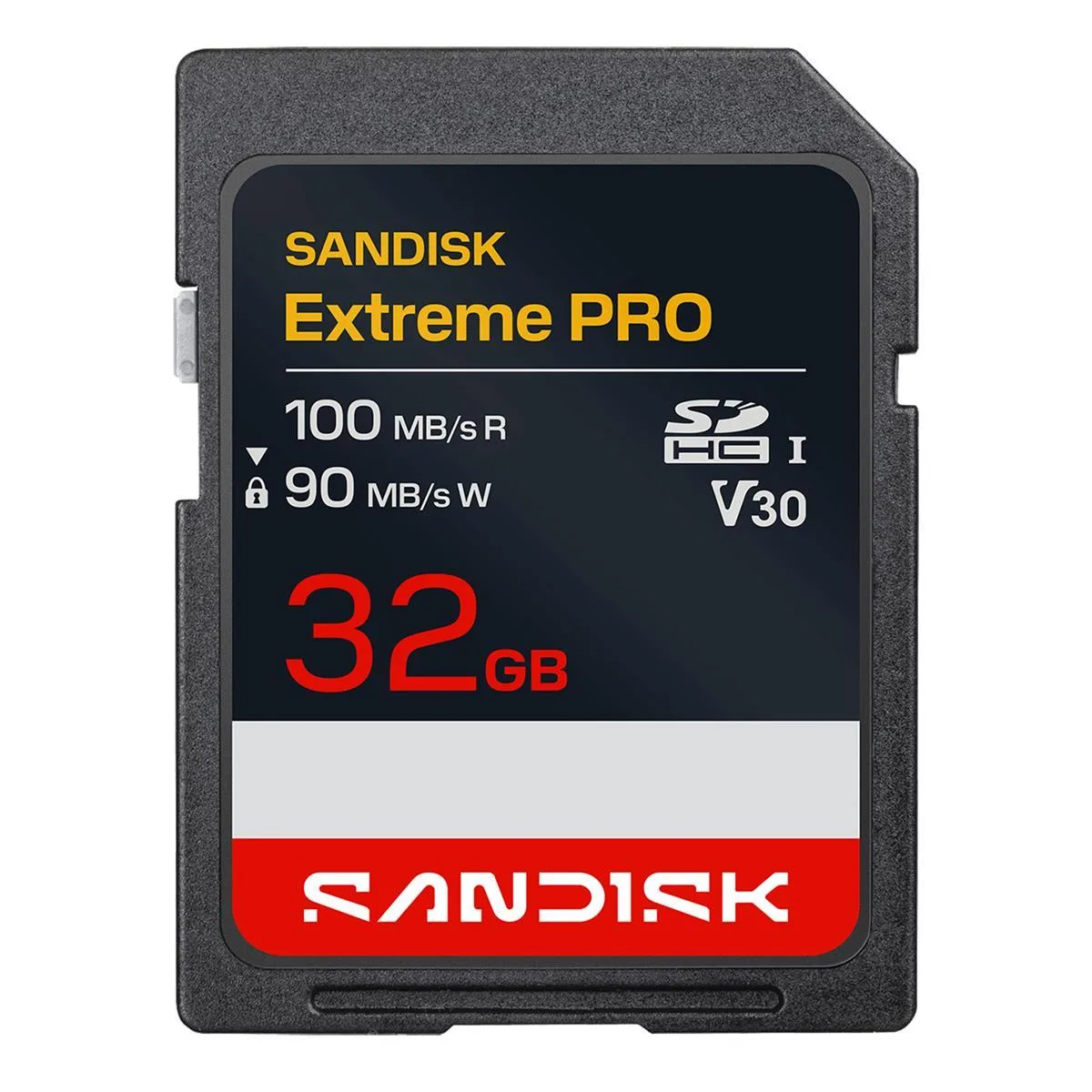 SanDisk SanDisk Extreme Pro 32 GB SDHC UHS-I U3 memory card — product photo