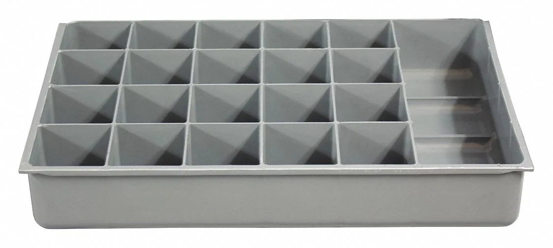 Durham Manufacturing Durham Manufacturing Compartment Drawer Insert Gray 124-95-21-IND — product photo