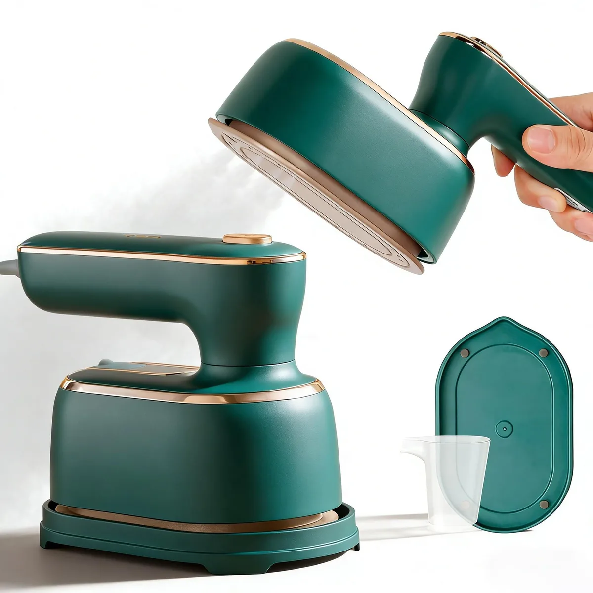  TEKI HX-6198 1000W Foldable Steamer 100ml 1.1lb — product photo