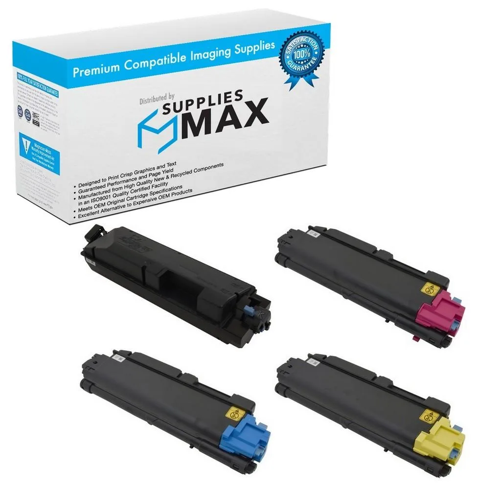 SuppliesMax SuppliesMax TK-5292MP Toner Cartridge Combo Pack (BK/C/M/Y) — product photo