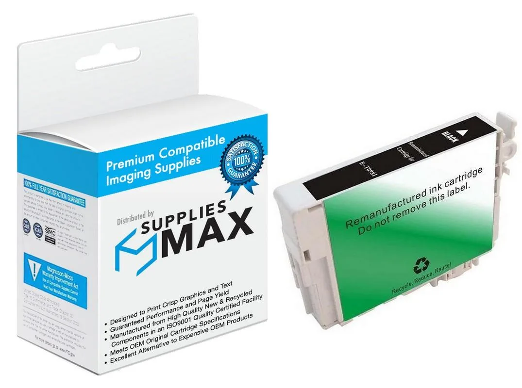 SuppliesMax SuppliesMax T098120 Black Inkjet Cartridge Remanufactured — product photo