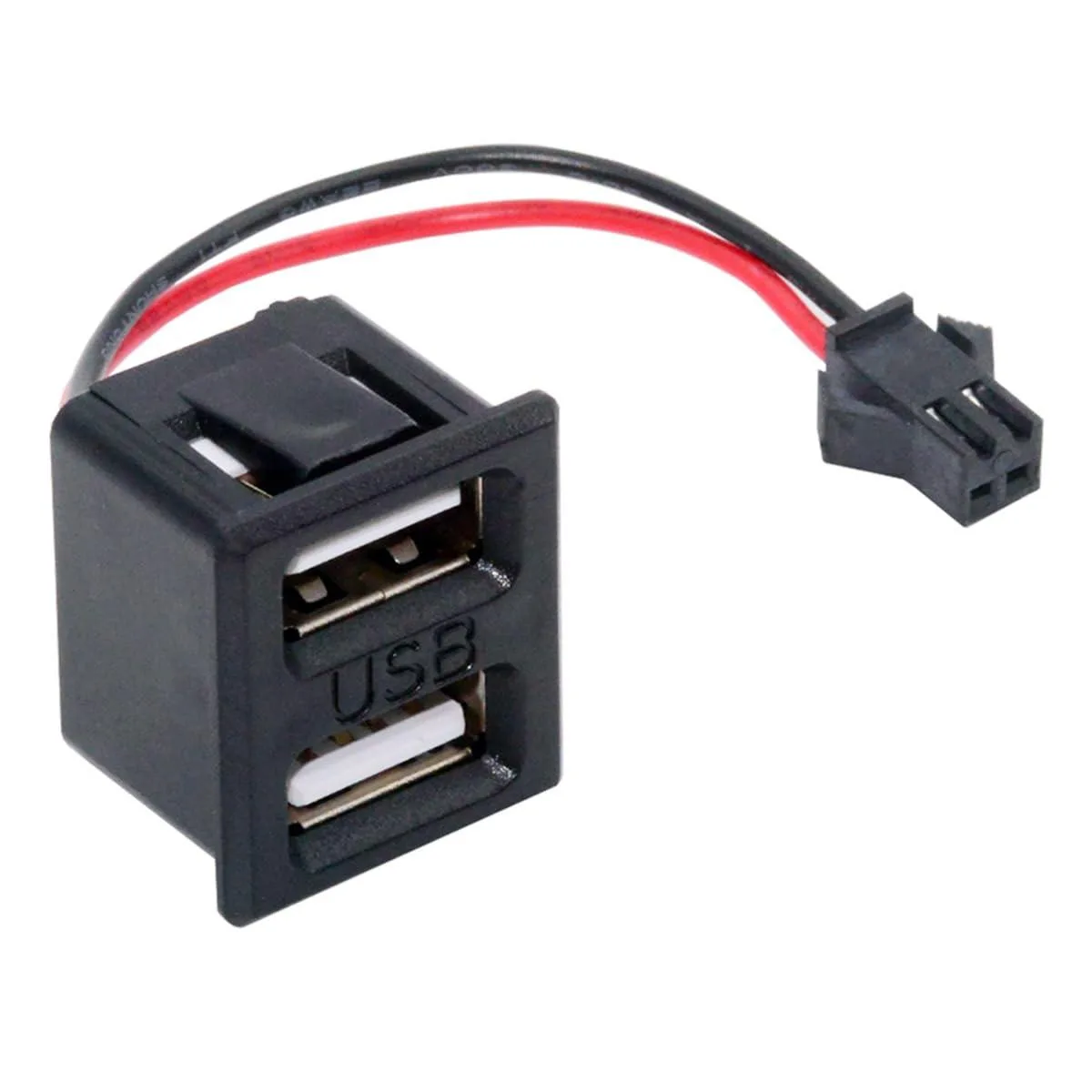 Vszerda Vszerda Dual USB-A Female to 2-Pin Header Cable 75mm 2.54mm Pitch — product photo