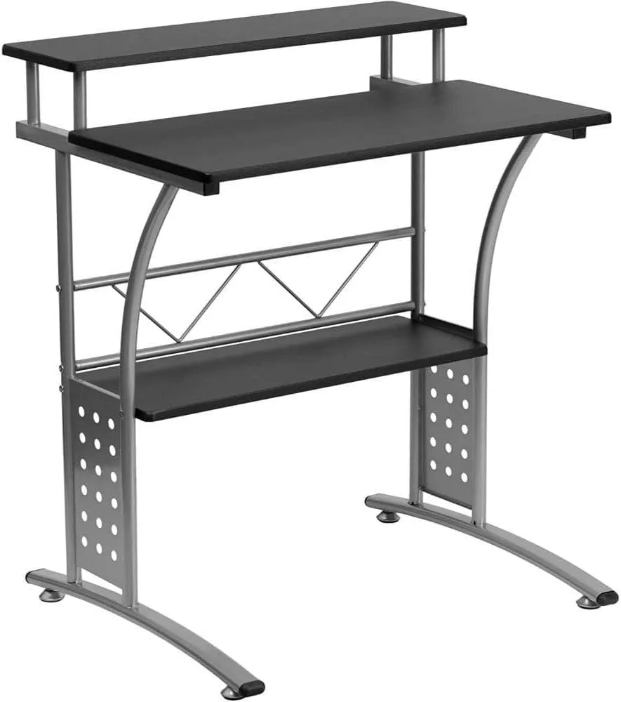 PISKEKAT PISKEKAT Clifton Black Computer Desk 28 Inch — product photo