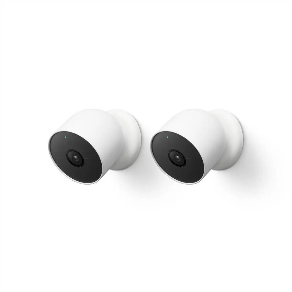 Google Google Nest GA01894-US 1080p Battery Security Camera 2-pack — product photo