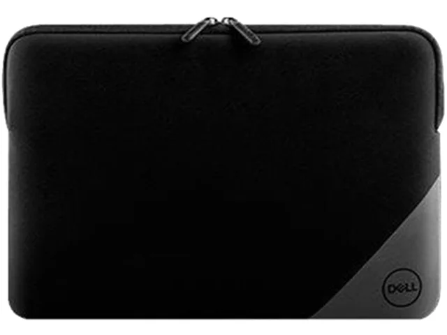 Dell Essential 15 inch laptop sleeve with rubberised hard shell and shock-absorbing lining