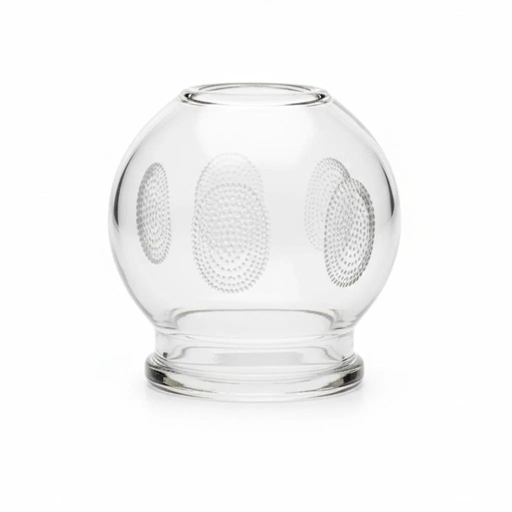 Vandue Corporation Vandue Corporation Royal Massage Fire Glass Cupping Jar #2 2.5 in — product photo