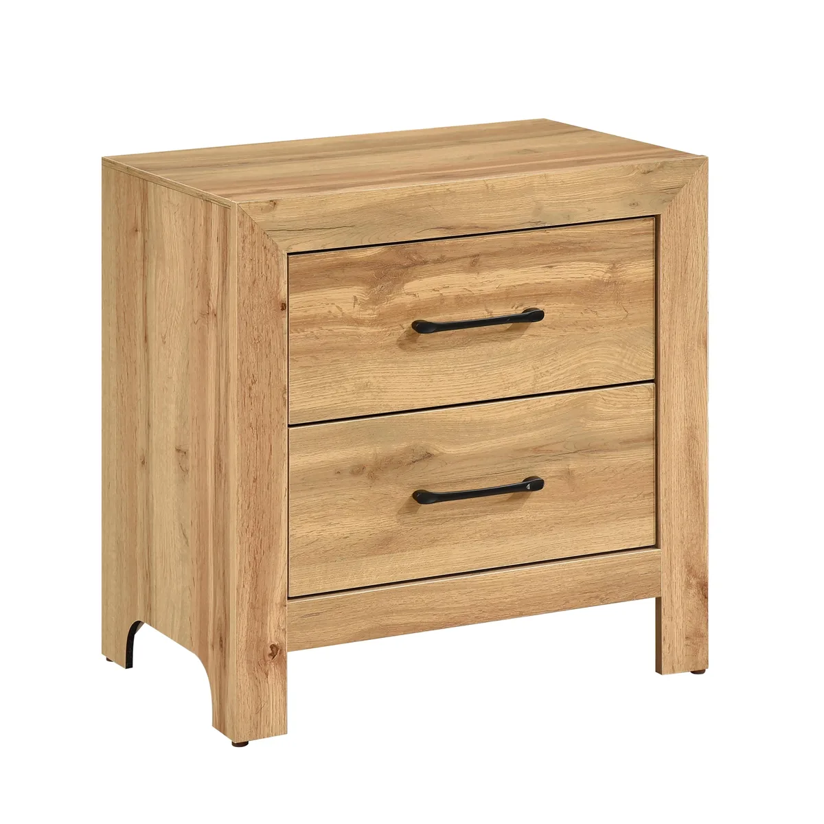 tuphen tuphen Natural 2-Drawer Nightstand 23.5" x 16" x 24"H — product photo