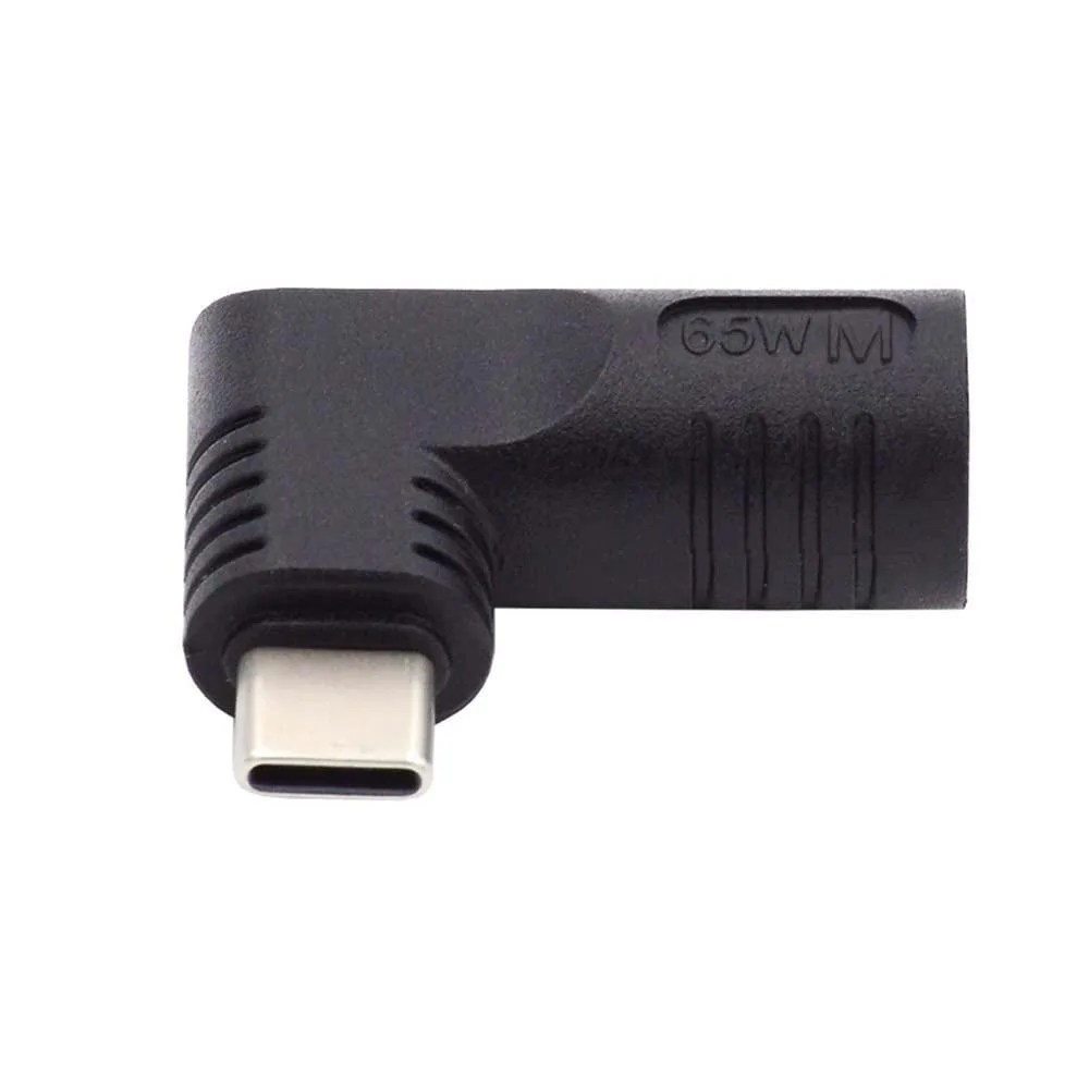 Fervit Fervit 4.5x3.0mm DC Jack to USB-C 90° Adapter 65W — product photo