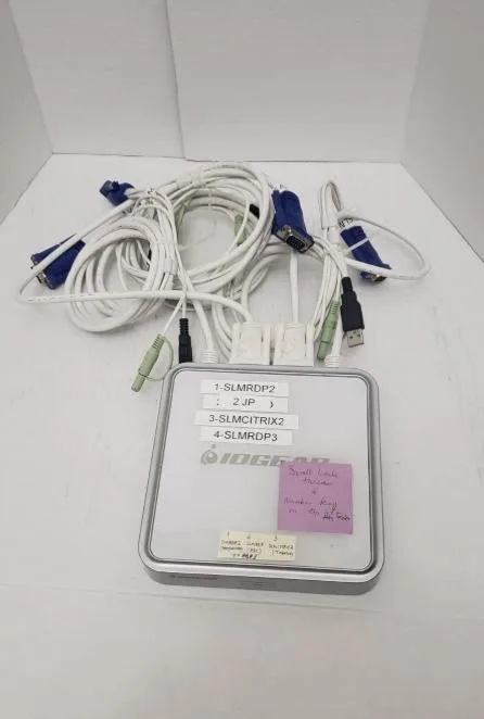 IOGEAR IOGEAR GCS634U MiniView 4-Port USB KVM Switch with Audio — product photo