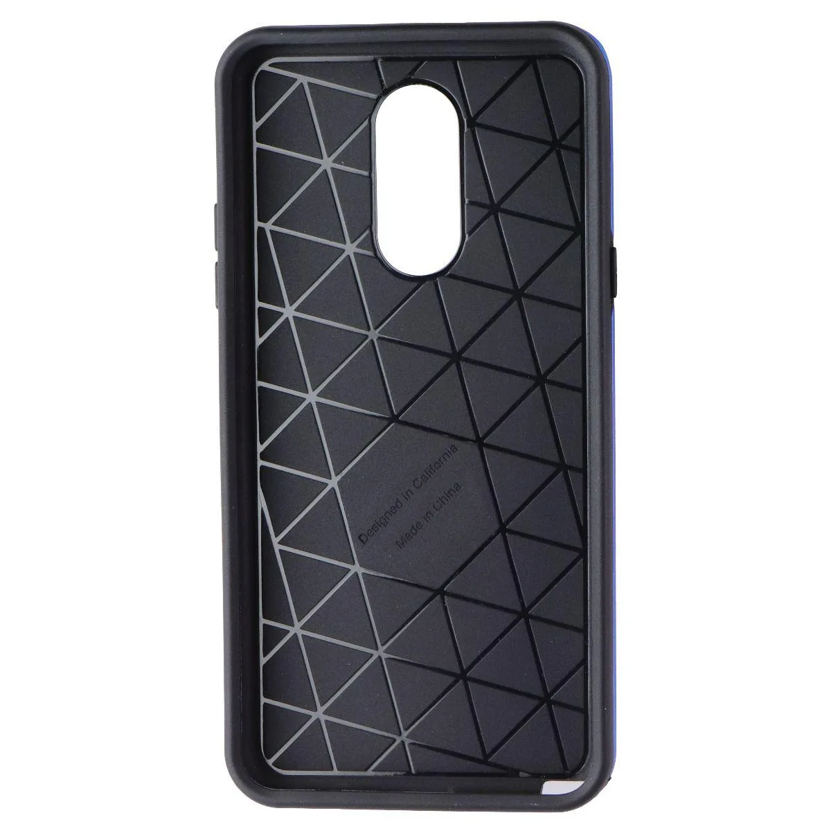 Mybat Mybat Fuse Hybrid Case for LG Stylo 5 with Wristband Stand Blue — product photo
