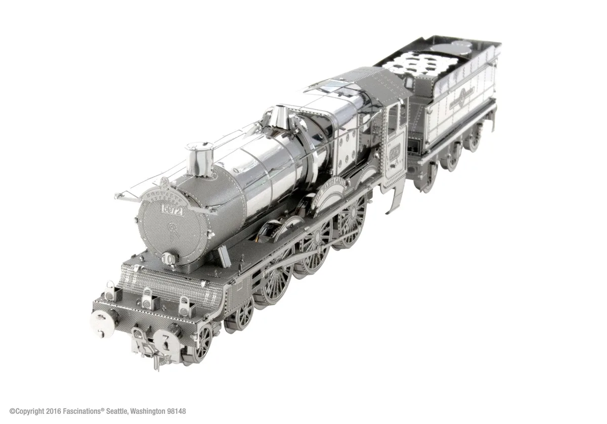Fascinations Inc. Fascinations Inc. MetalEarth Harry Potter Hogwarts Train MMS440 3 Sheet Steel Model Kit Age 14 — product photo