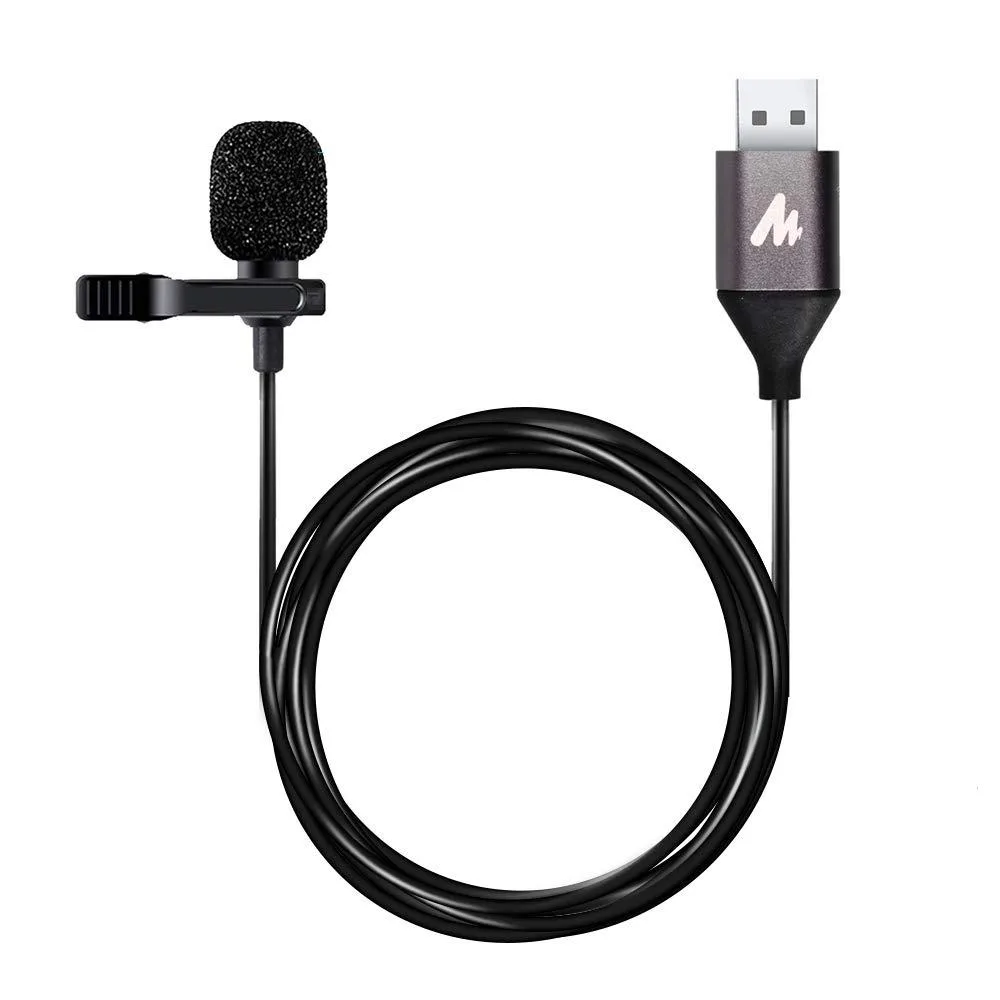  Maono MNMNB1053100001NO UL10 USB Lavalier Microphone 192kHz/24bit — product photo
