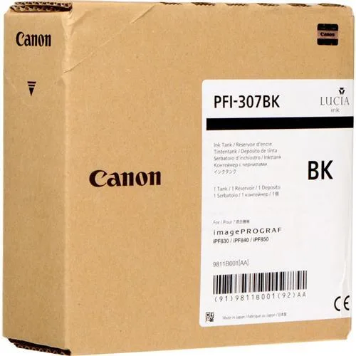 Canon Canon 9811B001AA PFI-307 330ml Black Ink Cartridge — product photo