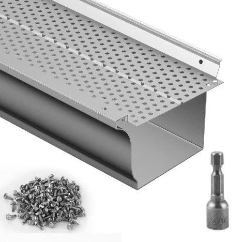 VEVOR VEVOR Gutter Guard 5 in 26 pcs 104 ft Aluminum — product photo