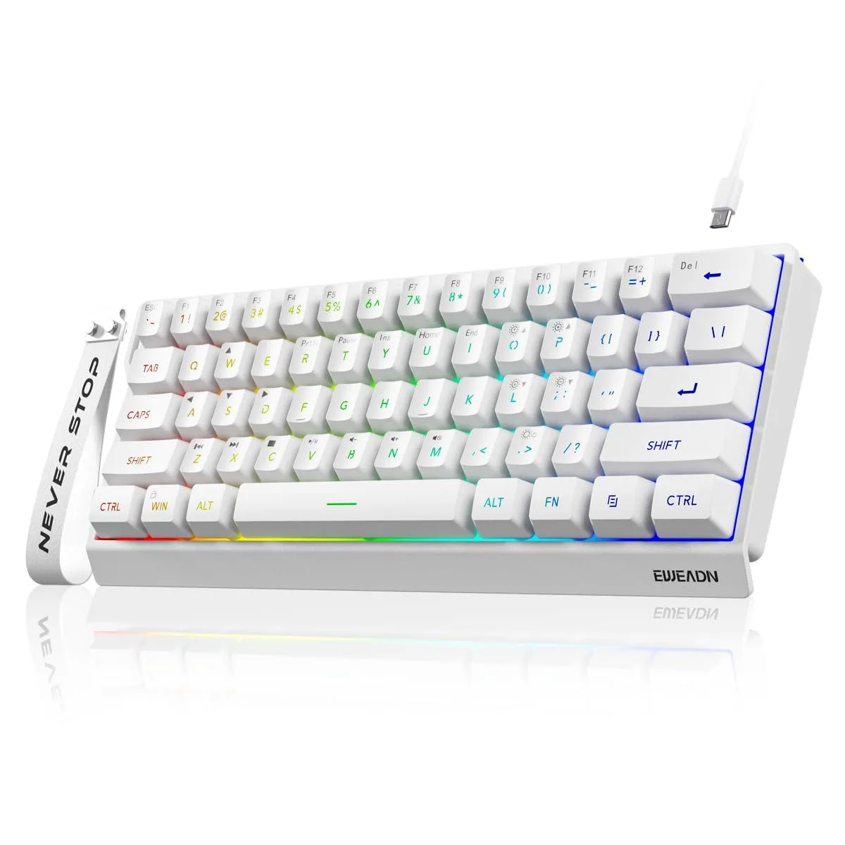 Philips 60% Wired Gaming Keyboard Tactile Black — product photo