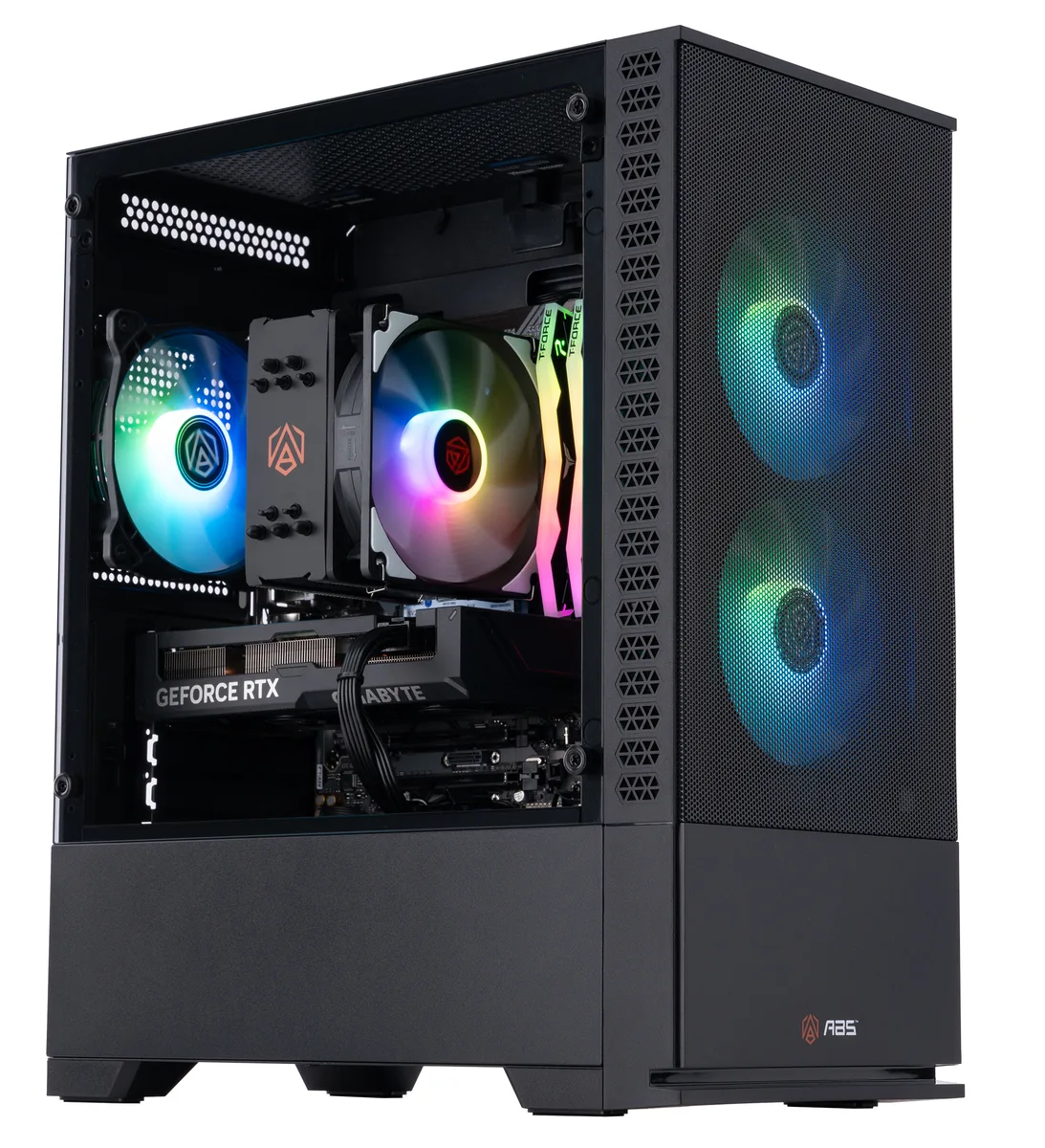 ABS ABS CA14700F4060ti gaming PC i7-14700F RTX 4060 Ti 8GB 32GB DDR5 1TB NVMe refurbished — product photo