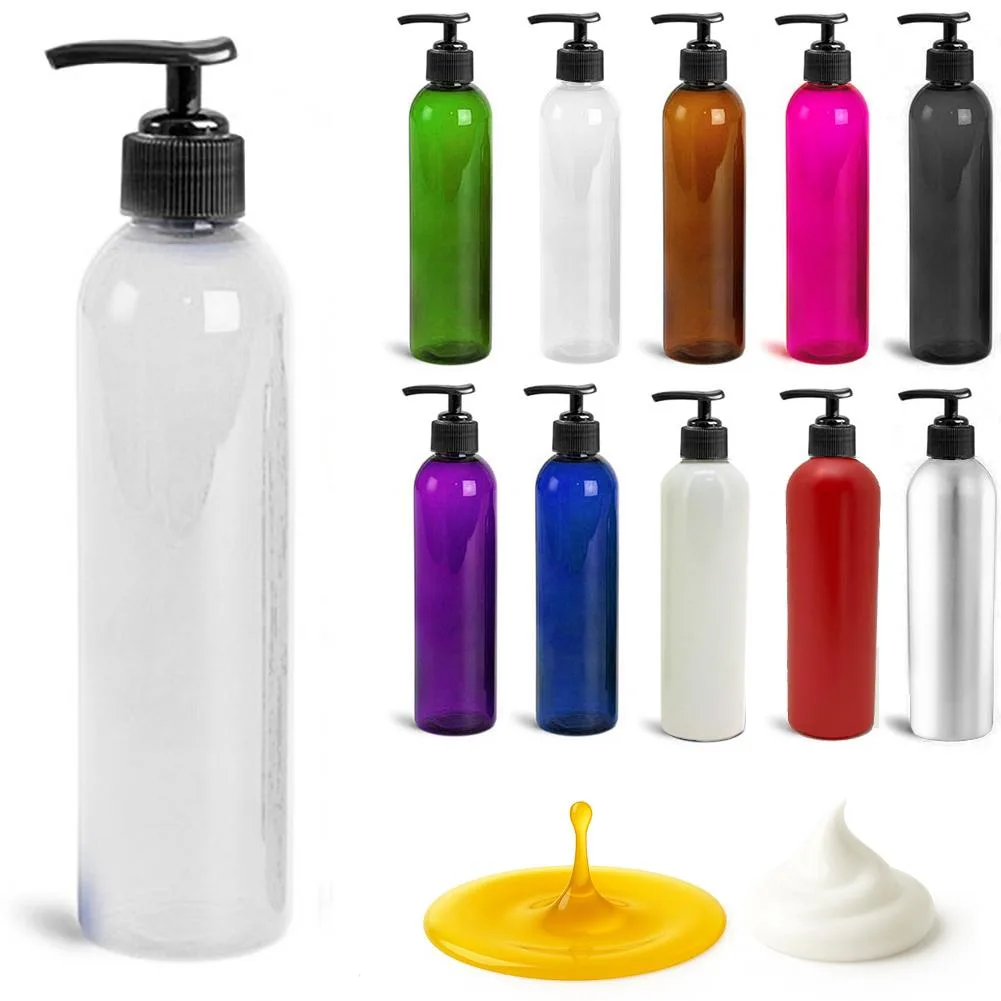 Vandue Corporation Vandue Corporation 8 oz Clear PET Bottle with Saddle Pump 7.5 — product photo