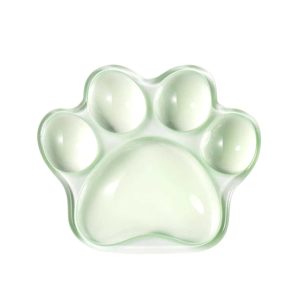  Hunfuthr CW02 Cat Paw Wrist Rest Green 3.9 x 4.7 in — product photo