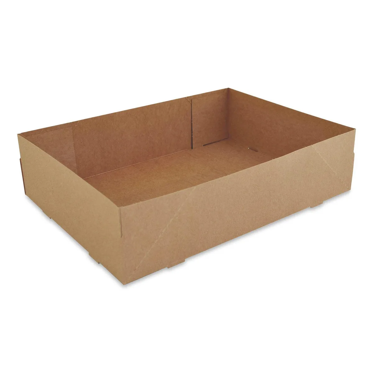 SOUTHERN CHAMPION TRAY SOUTHERN CHAMPION TRAY Kraft Donut Trays 13.5 x 9.88 x 3.38 Brown Paper 150/Carton 1268 — product photo