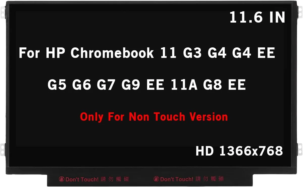 NUOLAISUN NUOLAISUN 11.6" HD 1366x768 30Pin laptop screen — product photo