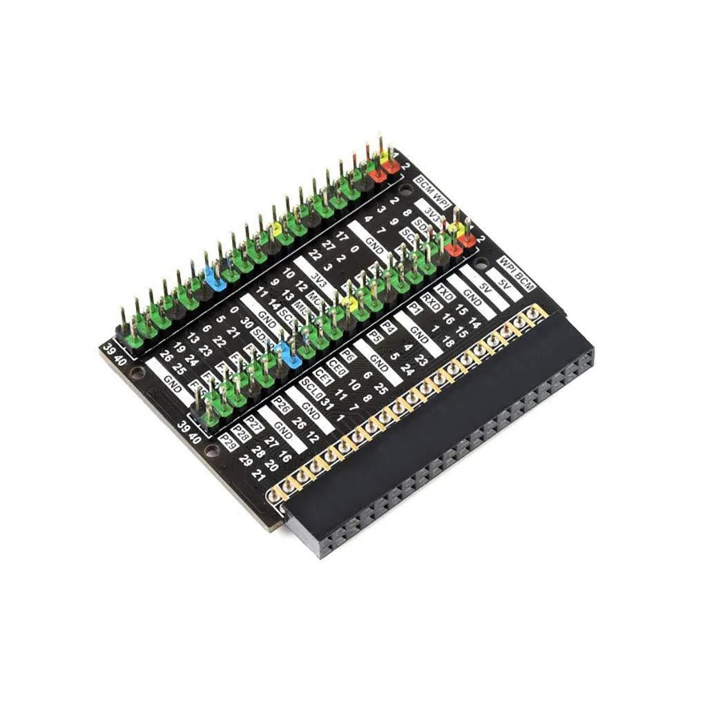 LORDWORLD LORDWORLD GPIO Header Adapter for Raspberry Pi 400 2x 40PIN HAT — product photo