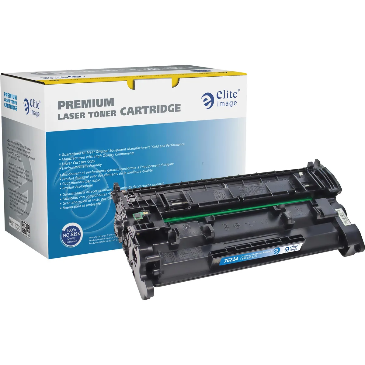 Elite Image Elite Image 76224 Black Toner Cartridge 3100 Pages HP 26A/CF226A — product photo