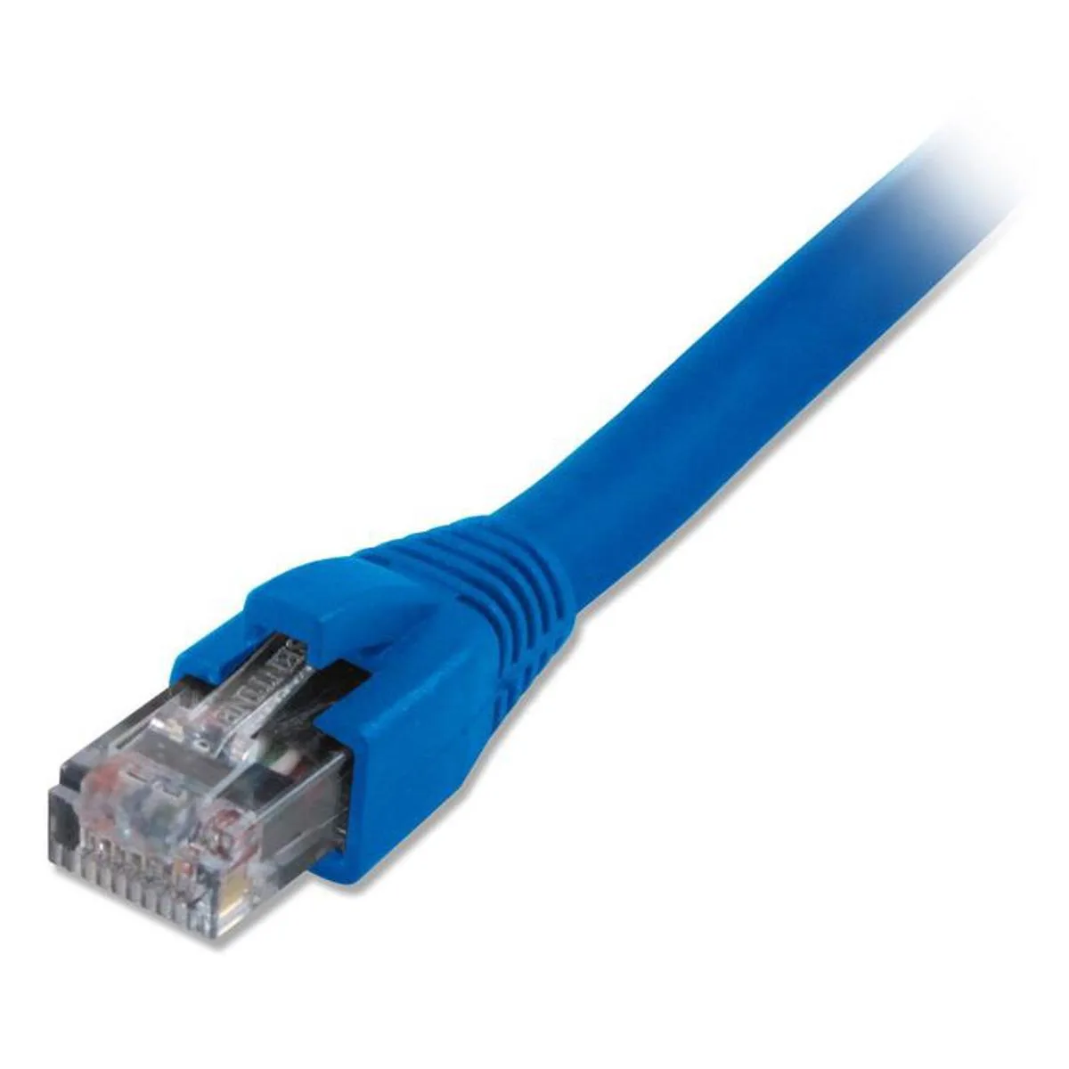 Comprehensive Cable and Connectivity Comprehensive Cable and Connectivity Cat6 Snagless Solid Plenum Shielded Patch Cable 35 ft Blue — product photo