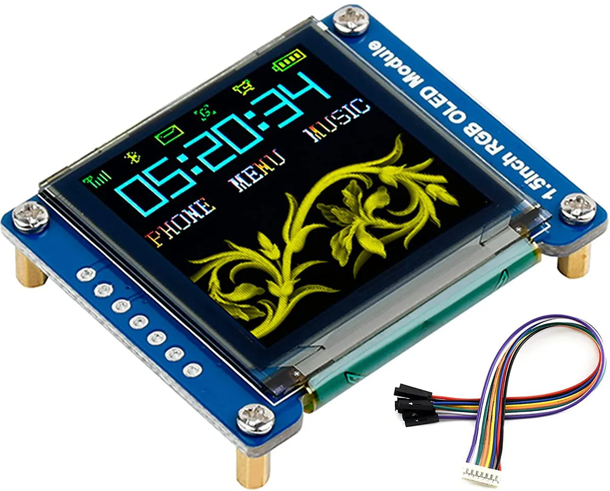 WaveShare WaveShare 1.5inch RGB OLED Display Module 128x128 65K Colors SPI — product photo