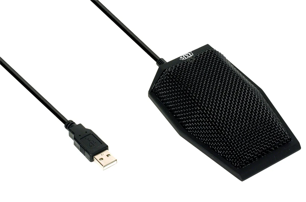  MXL MXLAC404 USB Boundary Condenser Conferencing Microphone - Black — product photo