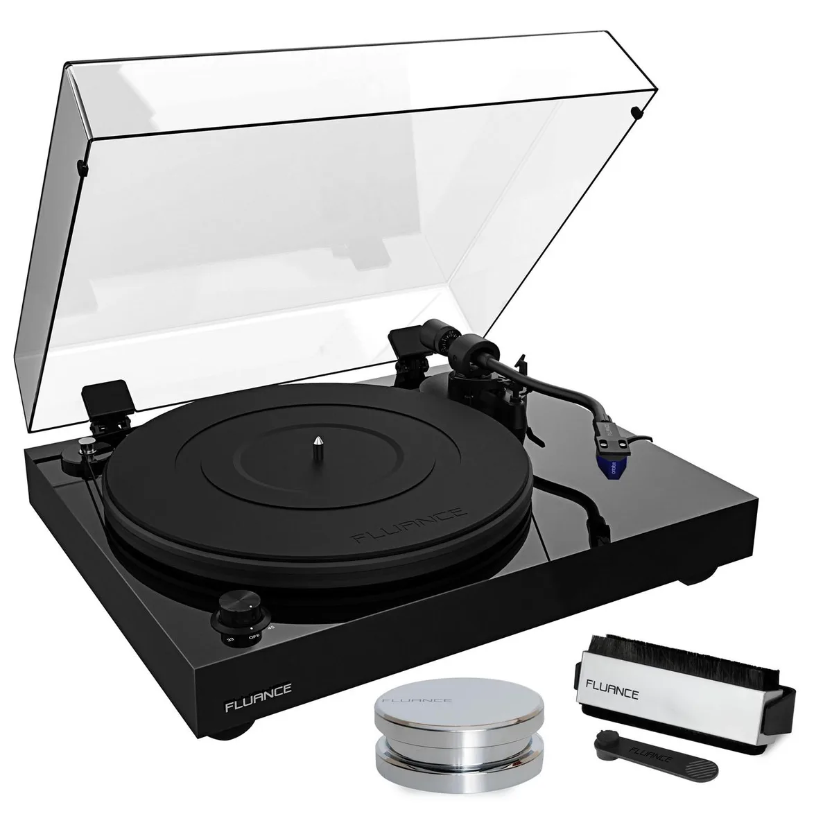 Fluance Fluance RT84 turntable with Ortofon 2M Blue cartridge — product photo