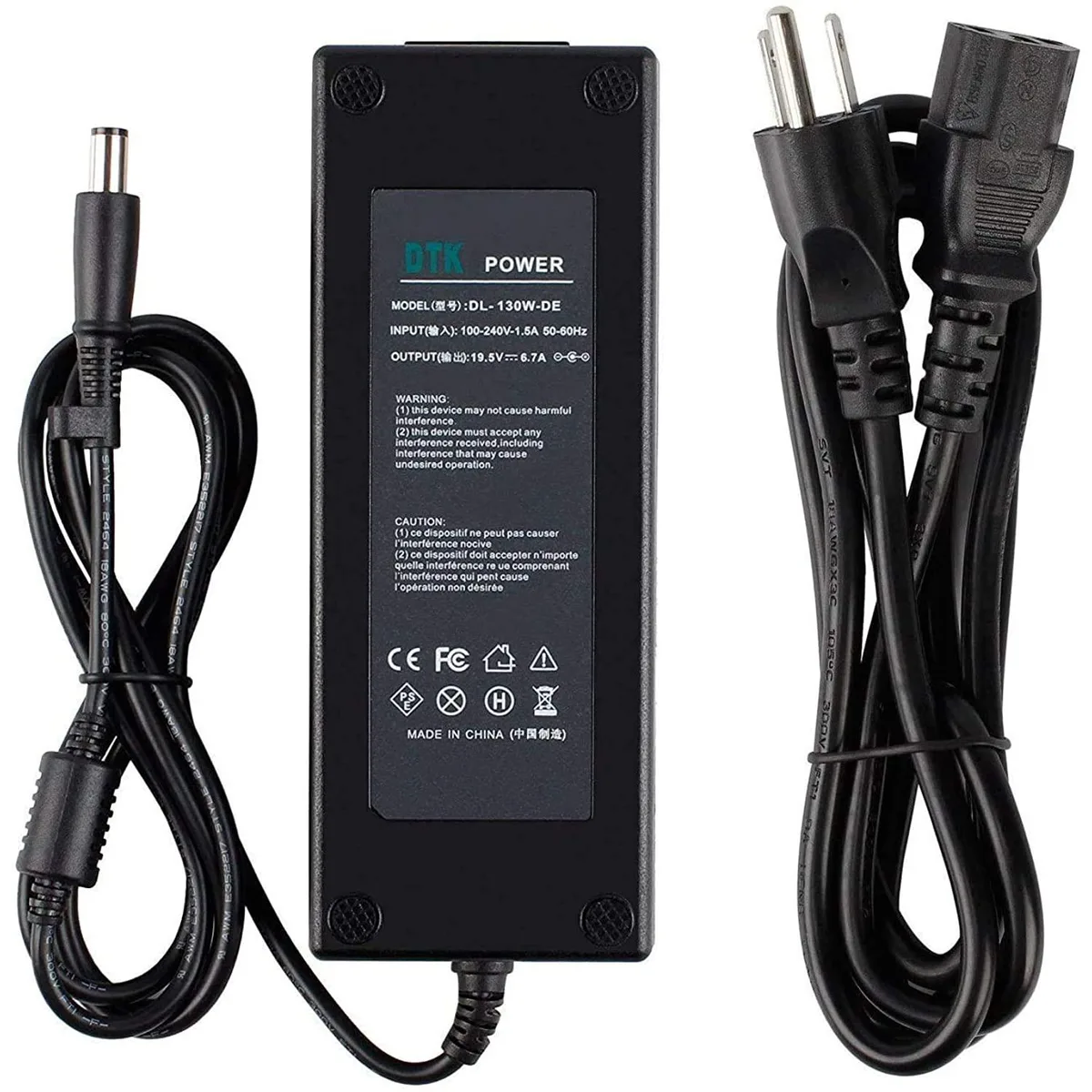 JPWEB JPWEB 130W 19.5V 6.7A AC Adapter 7.4mm x 5.0mm — product photo