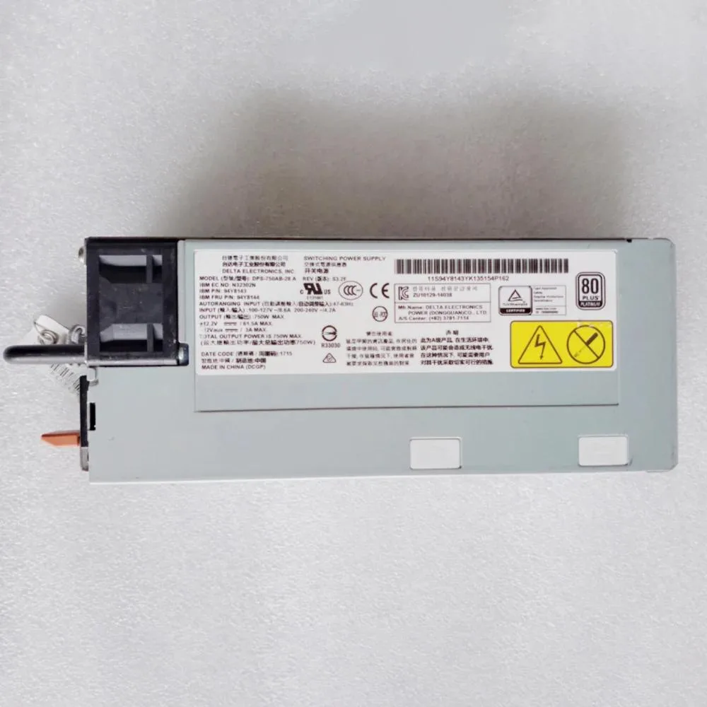 KHACHIMO KHACHIMO X3650 M5 750W DPS-750AB-28 A 94Y8143 94Y8144 power supply — product photo