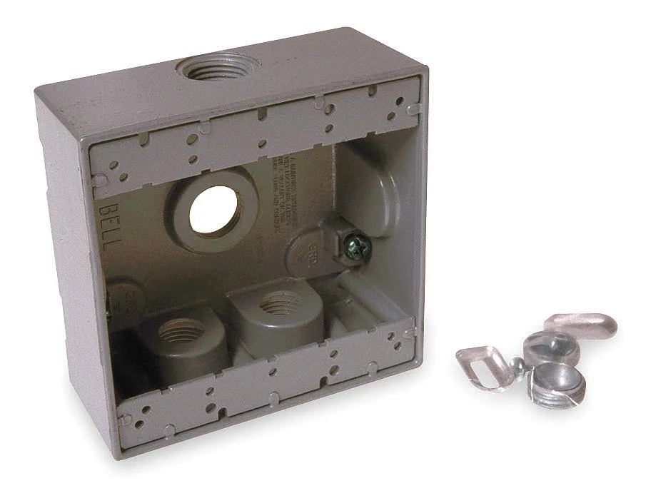 Bell Bell 5343-0 Weatherproof Electrical Box 31 cu in Double Gang — product photo