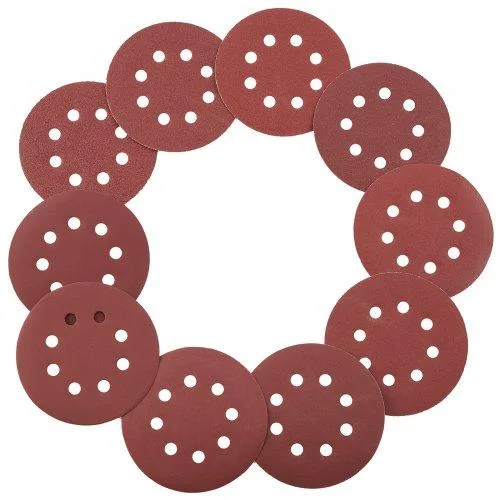 VEVOR VEVOR 150 PCS 5 Inch Sanding Discs Set 10 Grits 60-600 8-Hole — product photo
