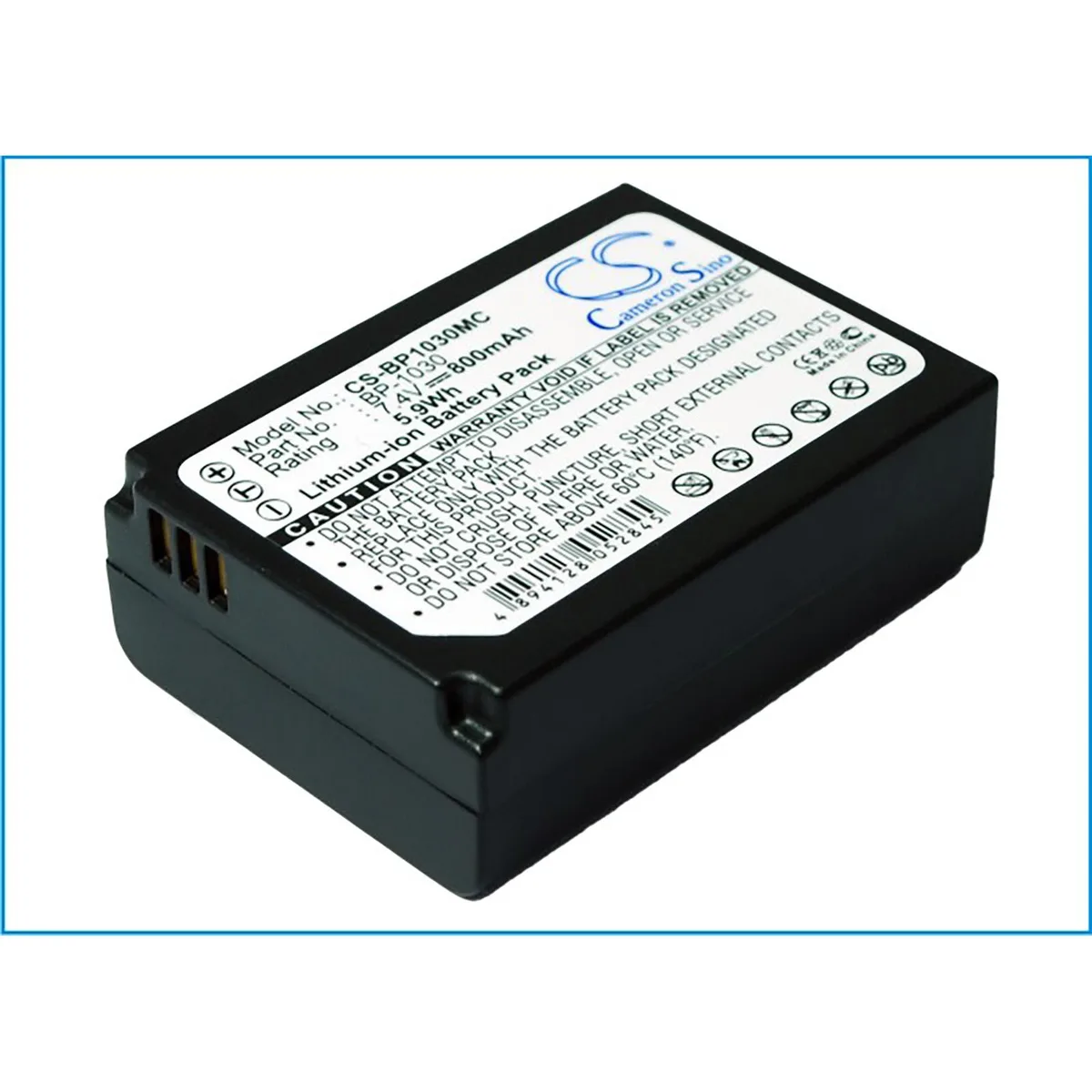 Cameron &amp; Co Cameron &amp; Co DS-CS-BP1030MC camera battery 7.4V 800mAh — product photo