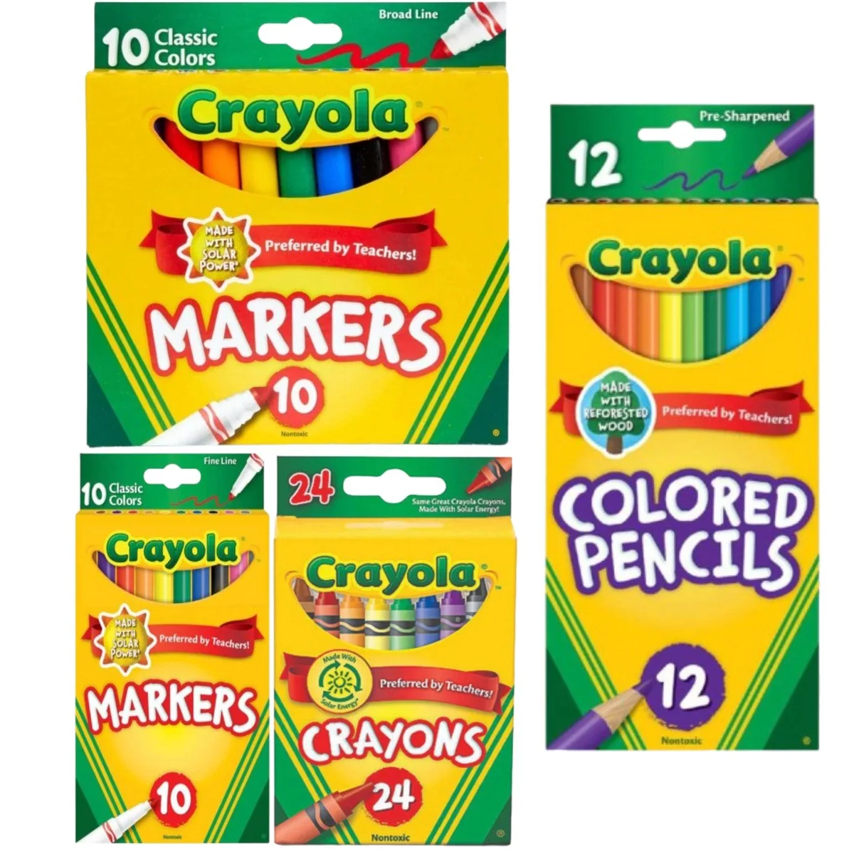 Crayola Crayola SP-53663243993406 Illustration Set 10+10+24+12 — product photo