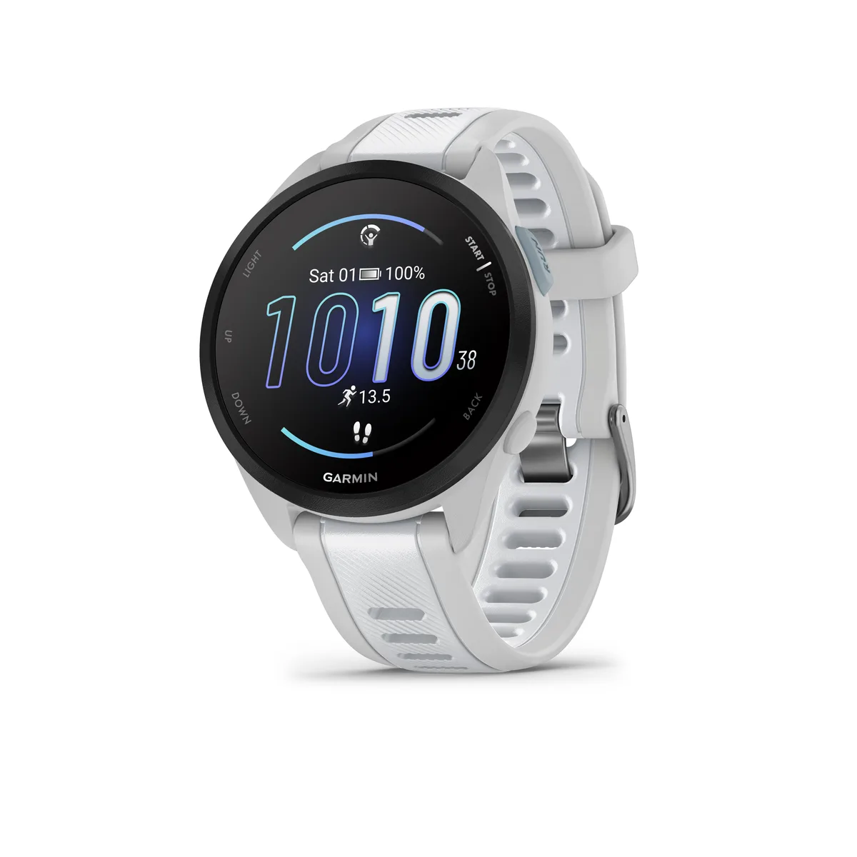Garmin Garmin Forerunner 165 010-02863-21 Mist Gray 1.2" AMOLED smart watch — product photo