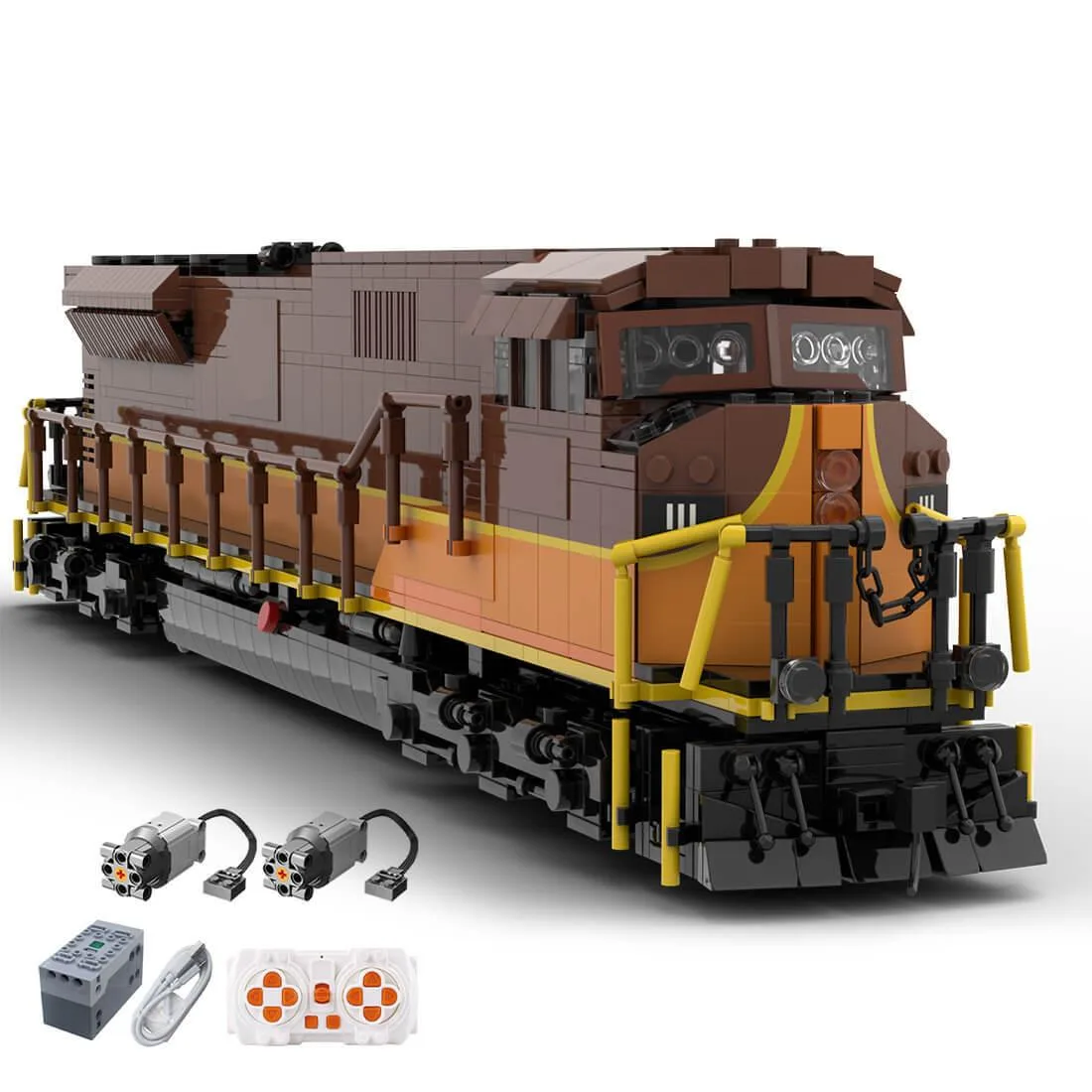 ZITIANYOUBUILD ZITIANYOUBUILD MOC-127575 EMD SD90/43MAC Iowa Pacific 2243PCS — product photo