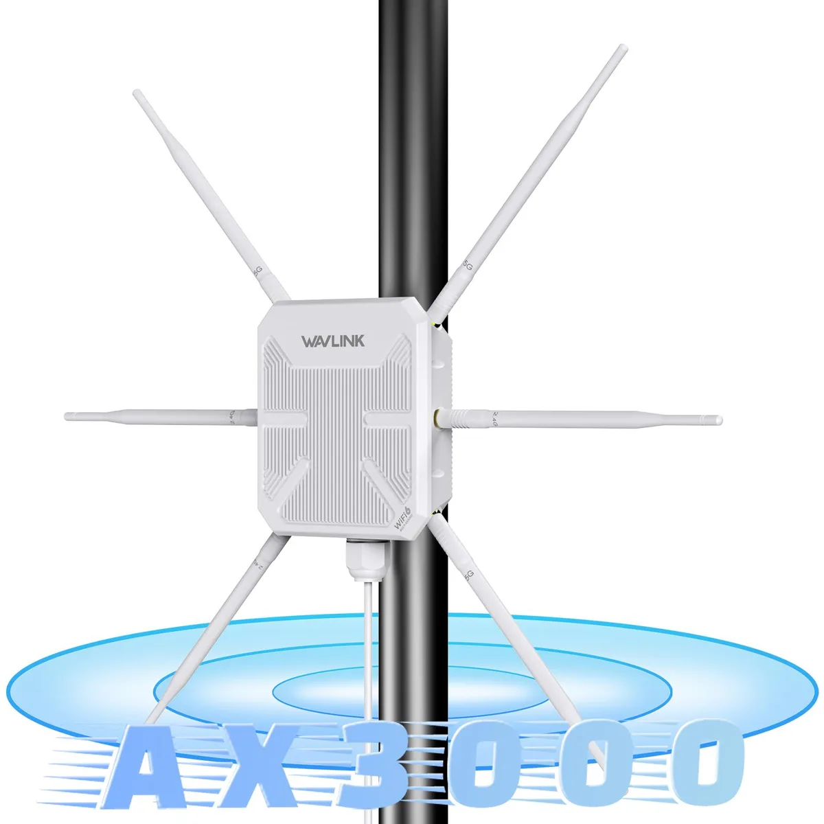 Wavlink Wavlink WL-WN588HX3 AX3000 WiFi 6 wireless range extender — product photo